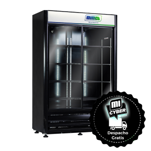 Vitrina vertical 1054lts VV-38D Mimet