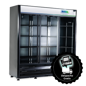 Vitrina vertical 1437 lts VV-66D Mimet