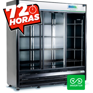 Vitrina vertical 1437 lts VV-66D Mimet