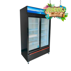 VITRINA VERTICAL 800LTS SC-810 GELATOR